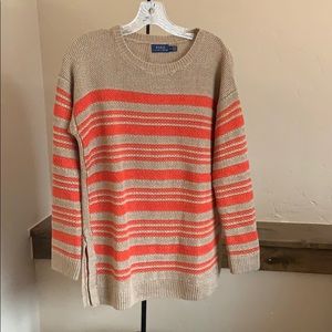 Ralph Lauren beautiful linen weave sweater.
